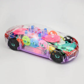 Concept Transparent Colorful Car Toy