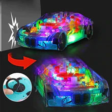 Concept Transparent Colorful Car Toy