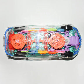 Concept Transparent Colorful Car Toy