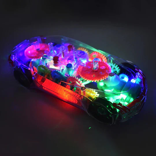 Concept Transparent Colorful Car Toy