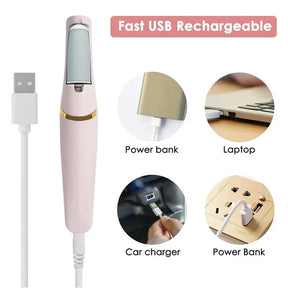 Rechargeable Electric Foot Grinder Dead Dry Skin Callus Remover